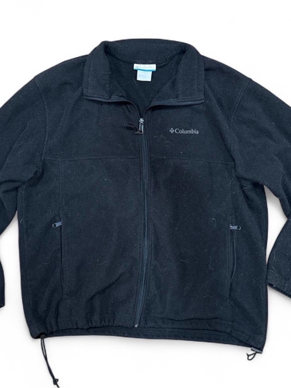 Columbia Men’s Black Fleece Jacket - Full-Zip
